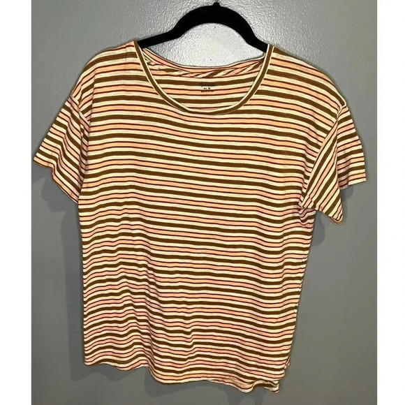 Madewell Crewneck in Cordoba Stripe - Size Medium - Picture 1 of 5